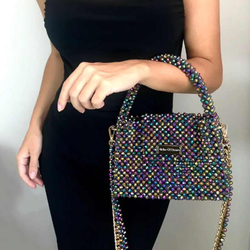 Luxury Bags Sale - Customized Wholesale Beaded Bag New Ins