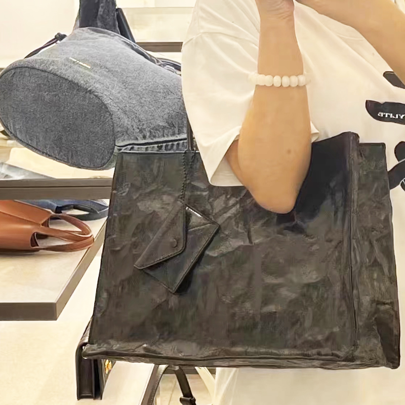 Korean Casual Kraft Paper Tote - Luxury Bags Tote recensie en prijs