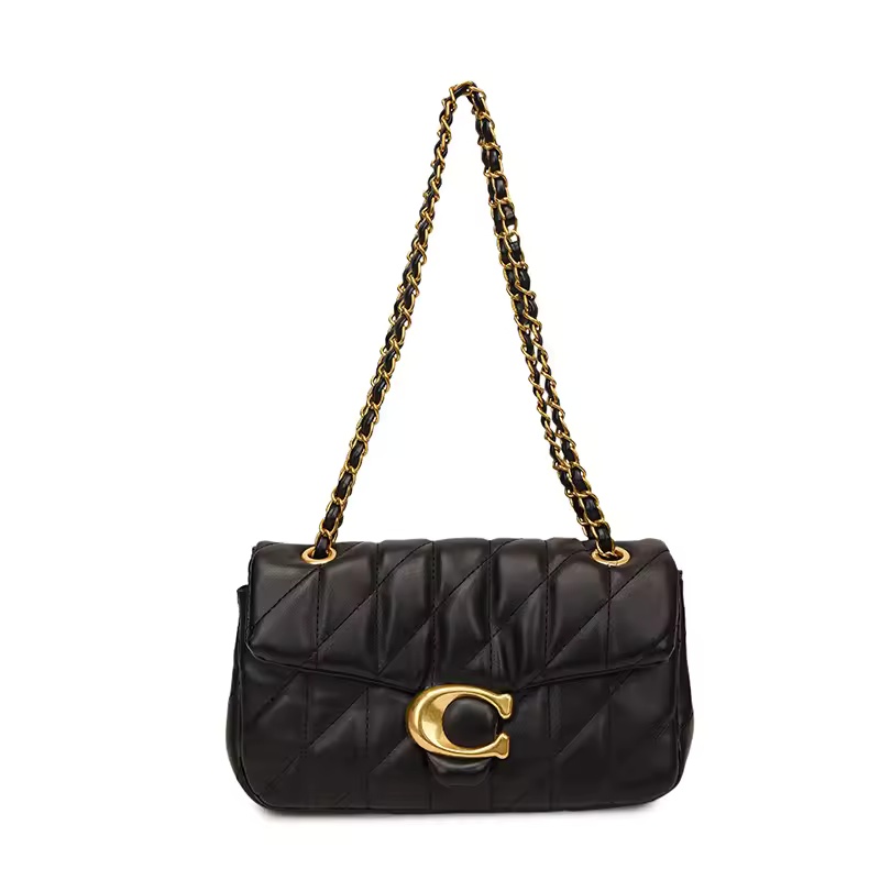 Sac à chaîne à motif diamant d - Luxury Bags Coach recensie en prijs