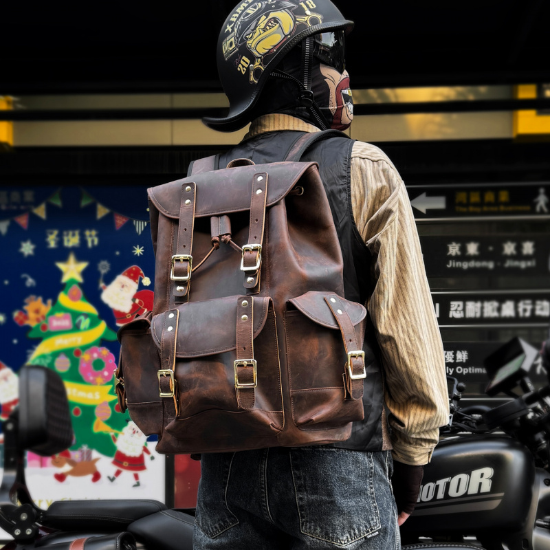 New Arrivals Leather Backpack  - Luxury Bags Laptop recensie en prijs