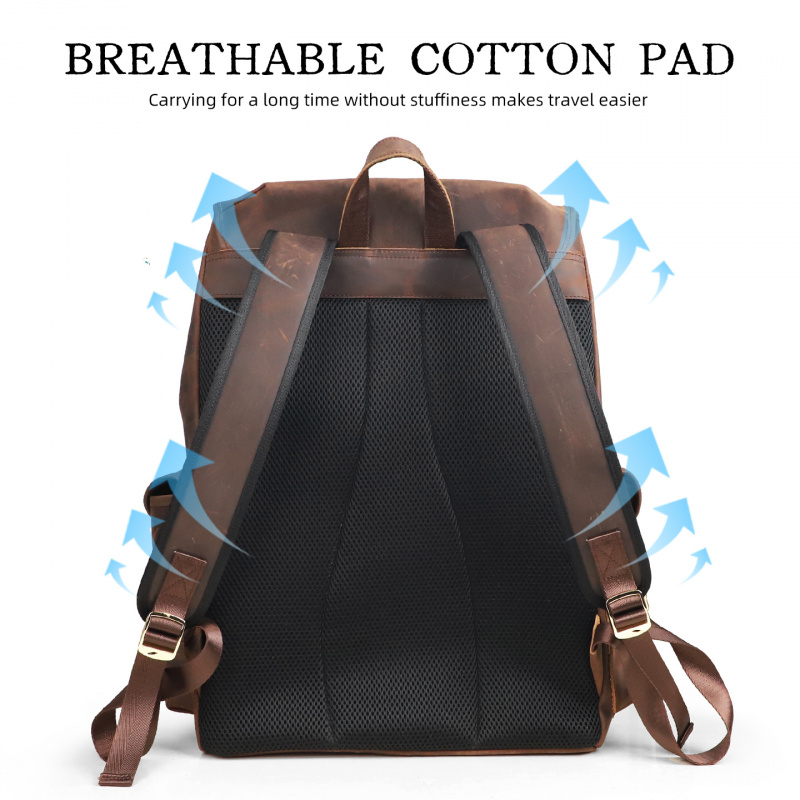 New Arrivals Leather Backpack  - Luxury Bags Laptop recensie en prijs