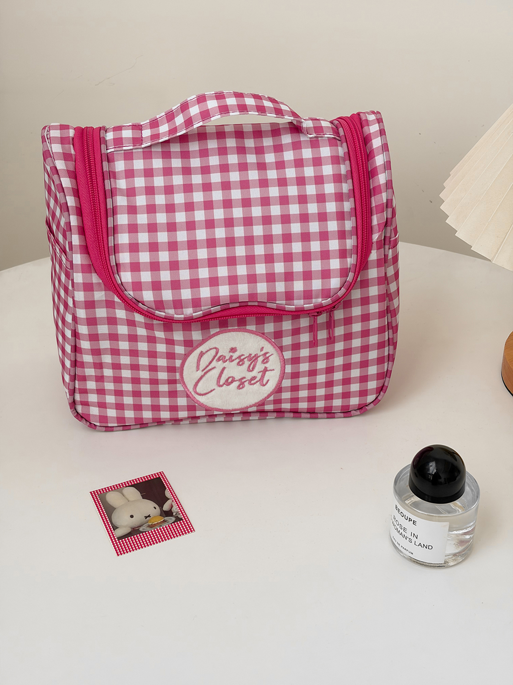 Airfriend Cute Grid Makeup Bag - Luxury Bags In China Wholesale recensie en prijs