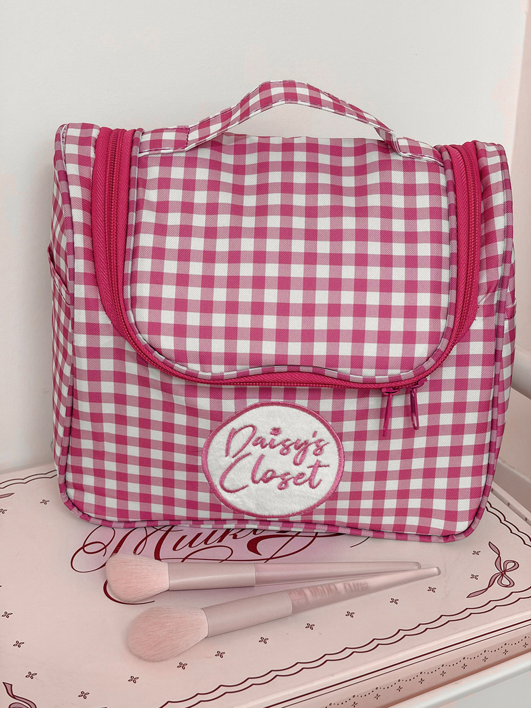 Airfriend Cute Grid Makeup Bag - Luxury Bags In China Wholesale recensie en prijs
