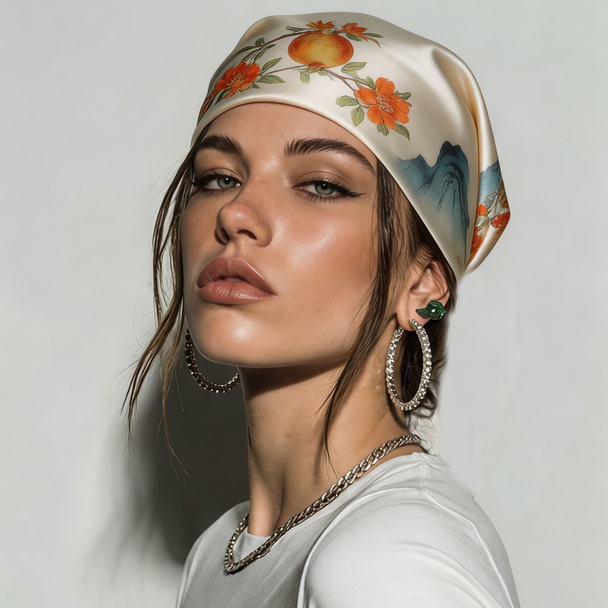 100% Pure Silk Square Scarf Wo - Luxury Bags From China recensie en prijs
