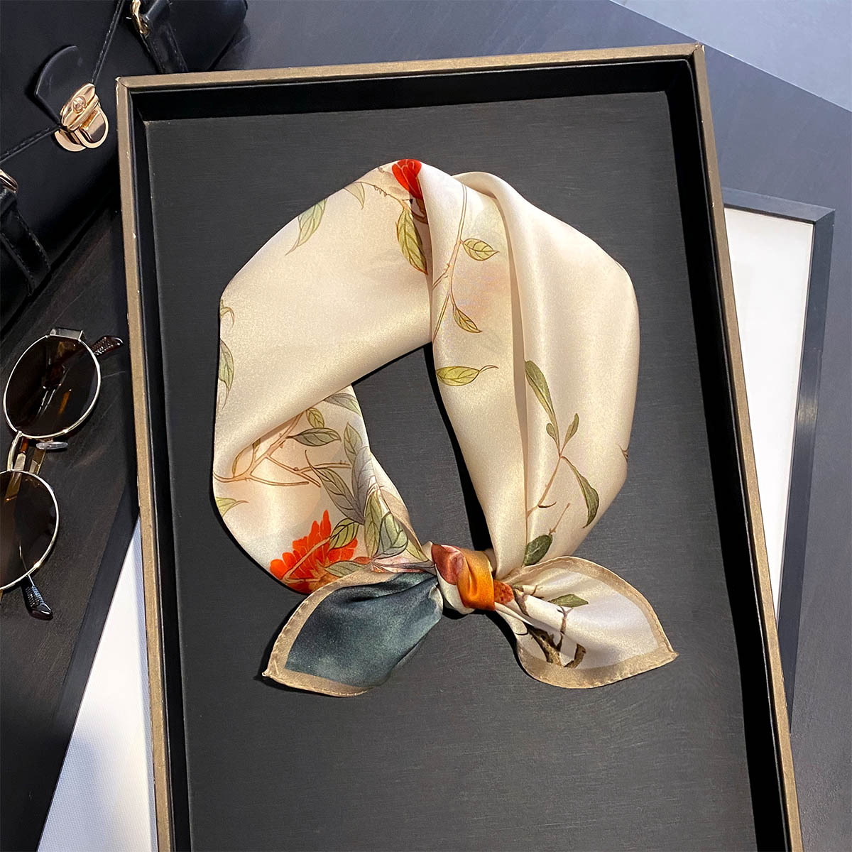 100% Pure Silk Square Scarf Wo - Luxury Bags From China recensie en prijs