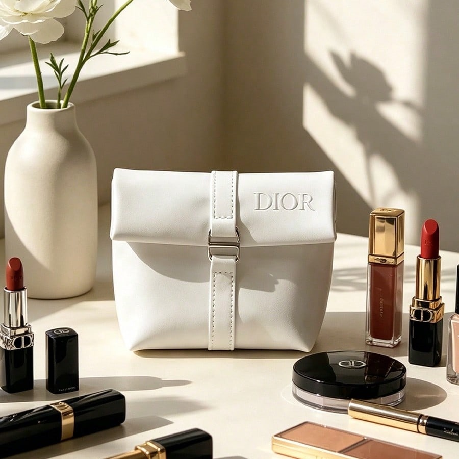 Dior’s Bag White Cosmetic Bag  - Luxury Bags Dior recensie en prijs
