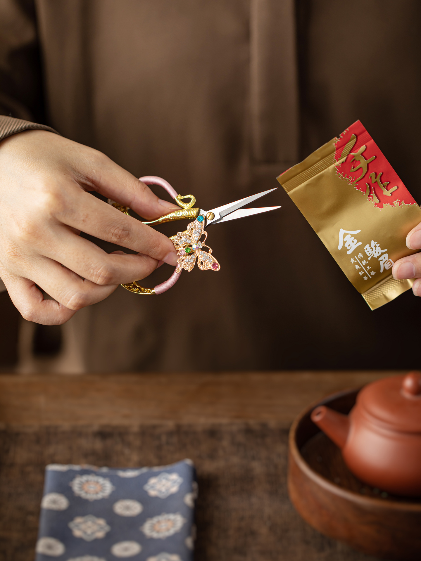 Premium Small Tea Shears Tea C - Zen Luxury Bags recensie en prijs