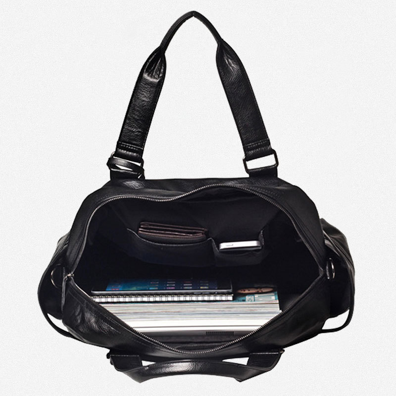 Men PU Leather Briefcase Top-H - Luxury Bags Tote recensie en prijs