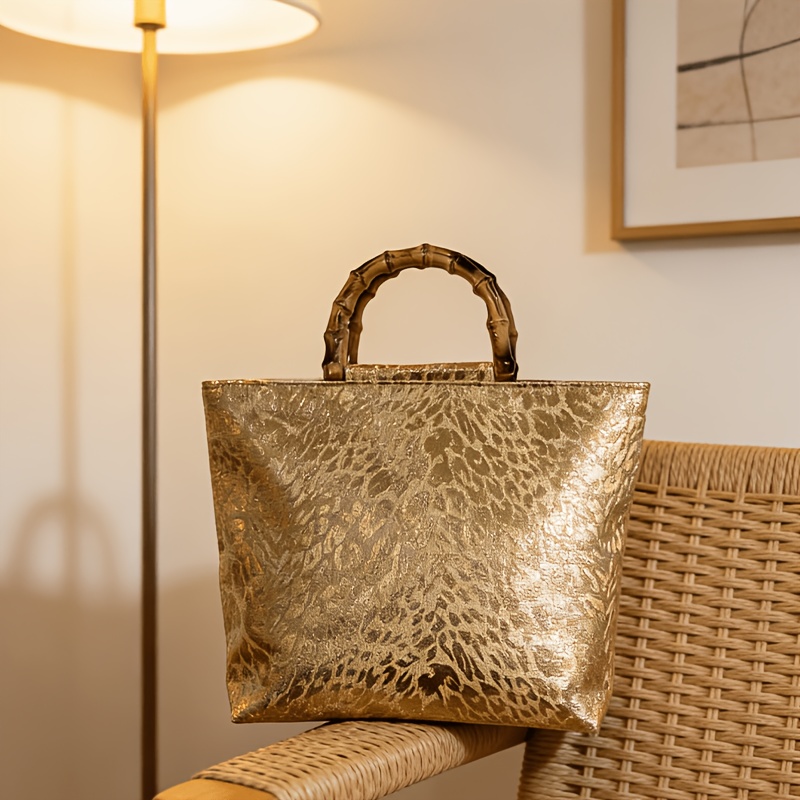 Light luxury metallic gold jac - Luxury Bags Tote recensie en prijs