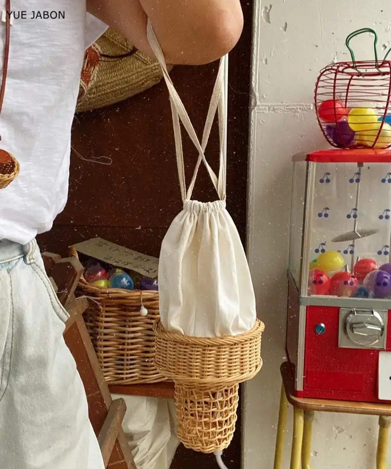 Ice Cream Design Woven Bag Swe - Luxury Bags Korea recensie en prijs