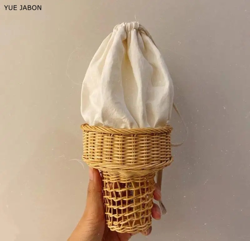 Ice Cream Design Woven Bag Swe - Luxury Bags Korea recensie en prijs