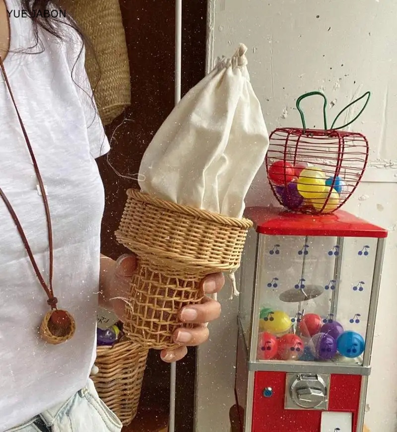 Ice Cream Design Woven Bag Swe - Luxury Bags Korea recensie en prijs