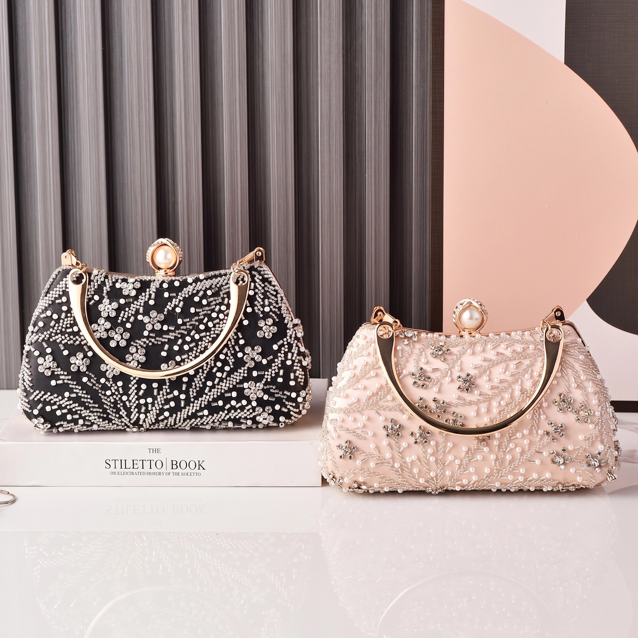 Black Handbag Beading Vintage  - Luxury Bags In China Wholesale recensie en prijs