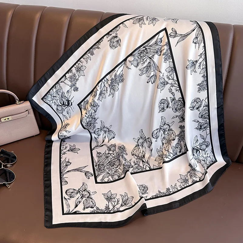 70*70cm Luxury Floral Print Si - Discount Luxury Bags recensie en prijs