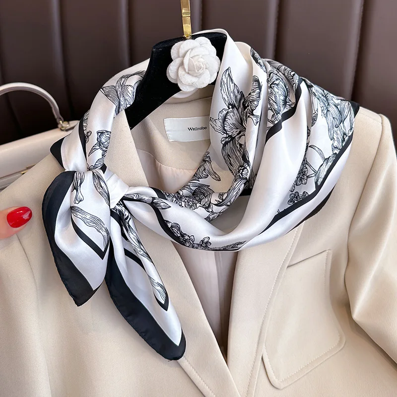 70*70cm Luxury Floral Print Si - Discount Luxury Bags recensie en prijs