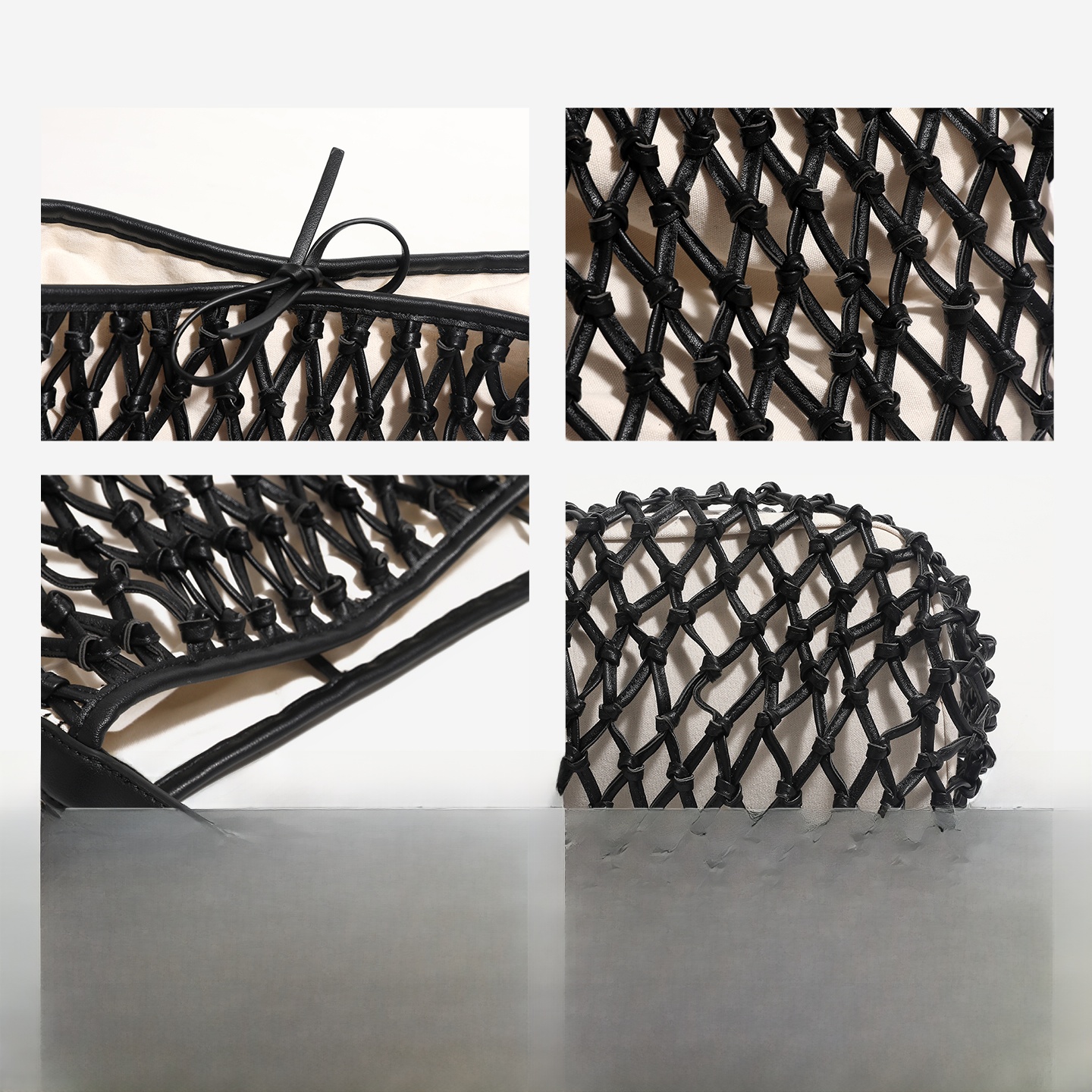 Elegant Woven Hollow Bucket Ba - Luxury Bags Medium Size recensie en prijs