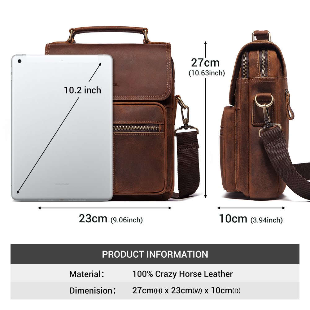 HUMERPAUL Genuine Leather Men' - Luxury Bags Coach recensie en prijs