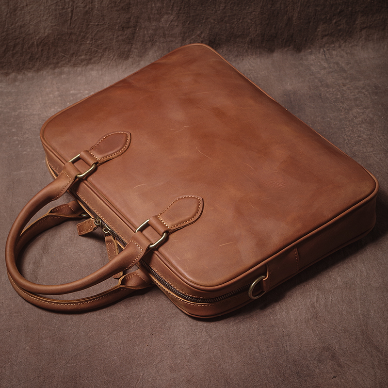 GURO Men Crazy Horse Cowhide B - Luxury Bags Tote recensie en prijs