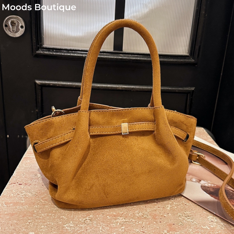 MOODS Burgundy Round Top-handl - Luxury Bags Medium Size recensie en prijs