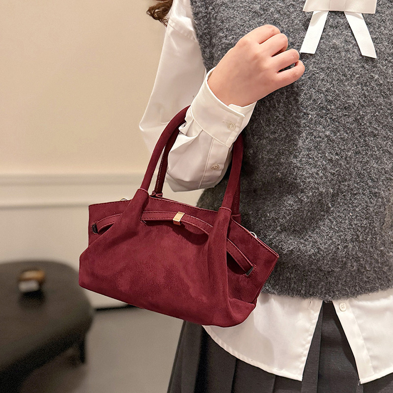MOODS Burgundy Round Top-handl - Luxury Bags Medium Size recensie en prijs