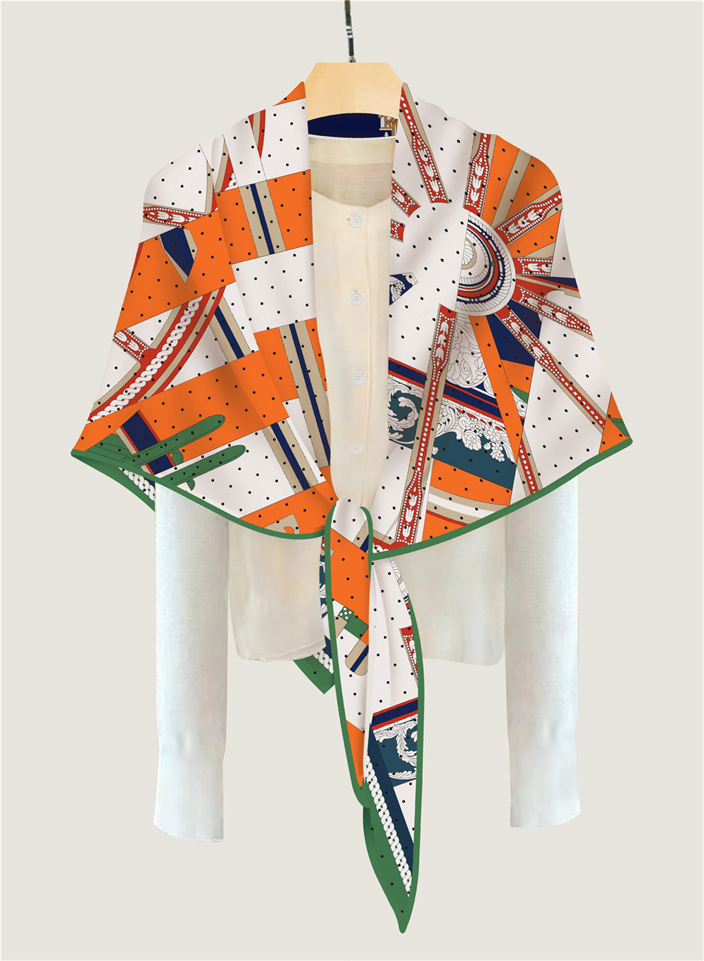 Winter Triangle Scarf Bag Head - Luxury Bags La recensie en prijs