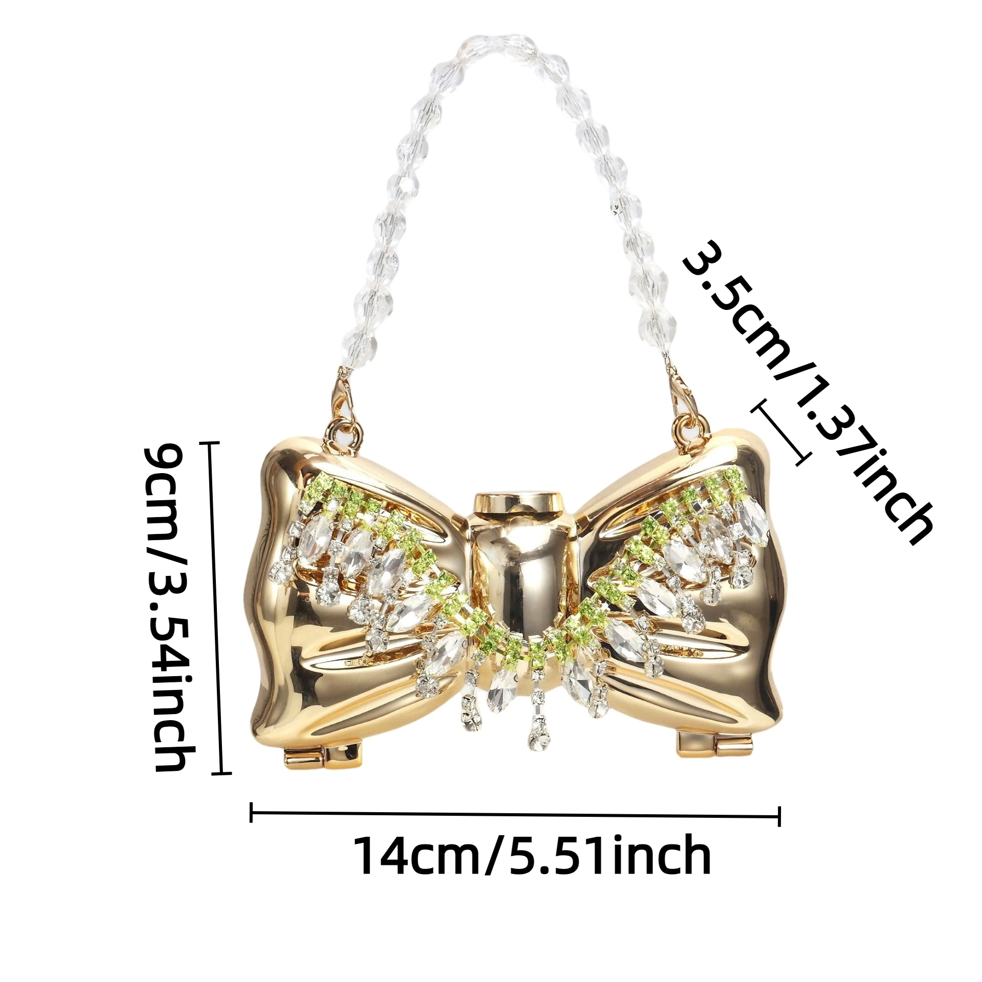 Luxury Fashion Metal Mini Hand - Discount Luxury Bags recensie en prijs